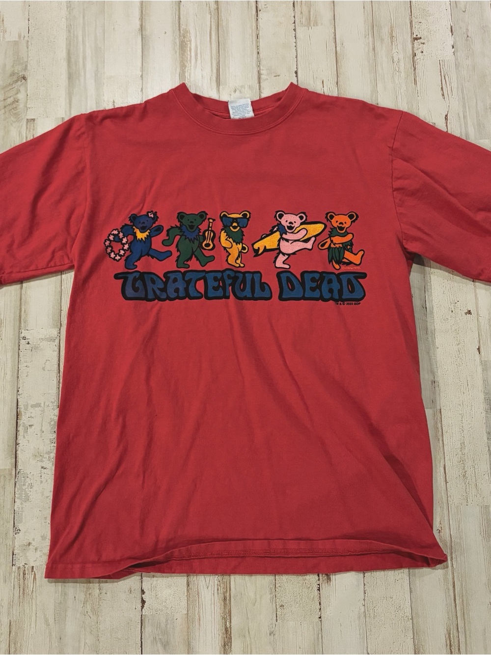 Grateful Dead Graphic Tee Crazy Shirts Medium